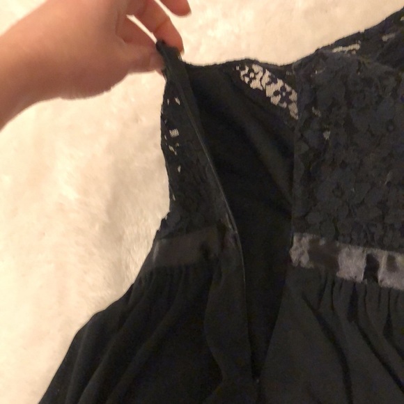 Frenchi Black Lace Dress Size Small - Picture 14 of 16